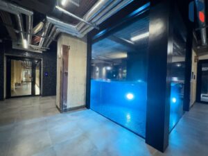 Pronájem zařízeného bytu 1+kk s balkonem a wellness v ceně nájmu, Praha–Modřany – 9